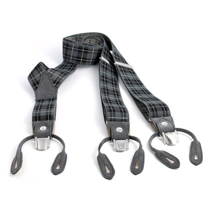 Picture of Tartan Convertible Ends Suspenders - 3,5 cm. wide