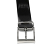 Picture of Black Brushed Calf Leather Belt - 3,5 cm. wide