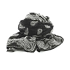 Picture of Black Paisley Classic Scarf