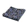 Picture of Black Paisley Wool Handkerchief