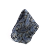 Picture of Black Paisley Wool Handkerchief