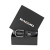 Picture of Black Smooth Calf Leather Belt - 3 cm. wide