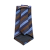 Picture of Blue/Brown Regimental Silk Tie - 8 cm. wide 
