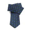 Picture of Blue Little Flowers Jacquard Silk Tie - 7 cm. wide 