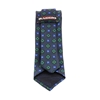 Picture of Blue Little Flowers Jacquard Silk Tie - 7 cm. wide 