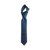 Picture of Blue Little Flowers Jacquard Silk Tie - 7 cm. wide 