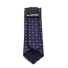 Picture of Blue Micro Patterned Jacquard Silk Tie - 7 cm. wide 