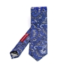 Picture of Blue Paisley Silk Tie - 7 cm. wide 