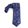 Picture of Blue Paisley Silk Tie - 7 cm. wide 