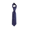 Picture of Blue Patterned Jacquard Silk Tie - 8 cm. Wide