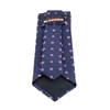 Picture of Blue Patterned Jacquard Silk Tie - 8 cm. Wide