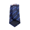 Picture of Blue Regimental Jacquard Silk Tie - 8 cm. wide