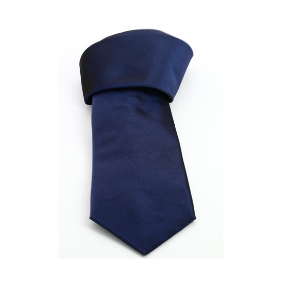 Picture of Blue Silk Tie - 8 cm. wide 