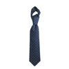 Picture of Classic Blue Micro Patterned Jacquard Silk Tie - 8 cm. wide