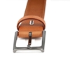 Picture of Cognac Hammered Calf Leather Belt - 3,5 cm. wide