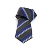 Picture of Grey/Blue Regimental Silk Tie - 8 cm. wide 