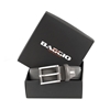 Picture of Grey Nappa Soft Calf Leather Belt - 3,5 cm. wide