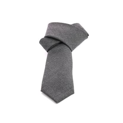 Picture of Grey Prince of Wales Wool Tie - 7 cm. wide 