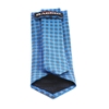 Picture of Light Blue Micro Patterned Silk Tie - 7 cm. wide 