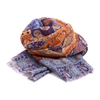 Picture of Patterned Wool Scarf