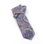 Picture of Pearl Grey Paisley Silk Tie - 7 cm. wide 