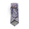 Picture of Pearl Grey Paisley Silk Tie - 7 cm. wide 