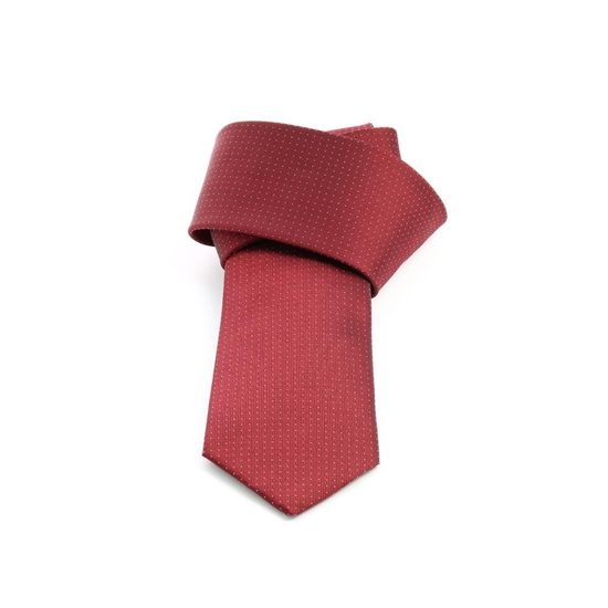 Picture of Red Micro Dot Silk Tie - 7 cm. wide 