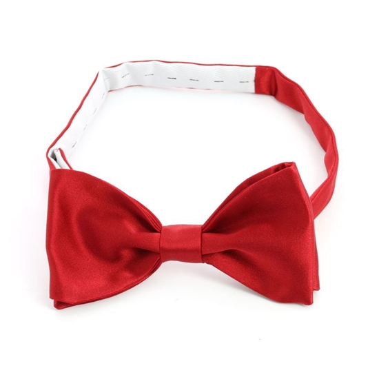 Picture of Red Silk Bow Tie