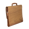 Picture of Teak Wood & Honey Leather Portfolio 