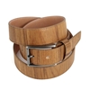 Picture of Teak Wood & Leather Belt - 3,5 cm. wide