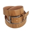 Picture of Teak Wood & Leather Belt - 3,5 cm. wide