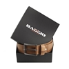 Picture of Teak Wood & Leather Belt - 3,5 cm. wide