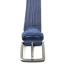 Picture of Aviation Blue Braided Belt - 3,5 cm. wide