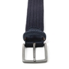 Picture of Dark Blue Braided Belt - 3,5 cm. wide
