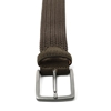 Picture of Dark Brown Braided Belt - 3,5 cm. wide