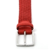 Picture of Red Braided Belt - 3,5 cm. wide