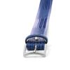 Picture of Blue Lizard Print Calf Leather Belt - 3,5 cm. wide