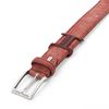 Picture of Bordeaux Vintage Shaped Calf Leather Belt