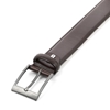 Picture of Dark Brown Smooth Calf Leather Belt - 3,5 cm. wide