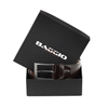 Picture of Dark Brown Smooth Calf Leather Belt - 3,5 cm. wide
