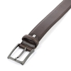 Picture of Dark Brown Hammered Calf Leather Belt - 3,5 cm. wide
