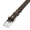 Picture of Dark Brown Vintage Shaped Calf Leather Belt