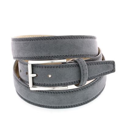 Picture of Grey Alcantara Belt - 3 cm. wide