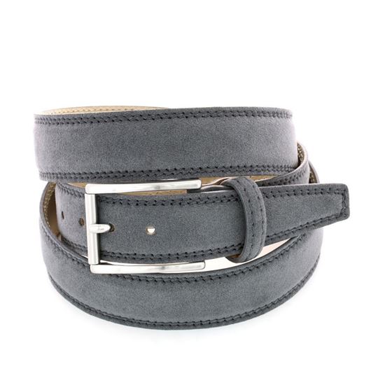 Picture of Grey Alcantara Belt - 3 cm. wide