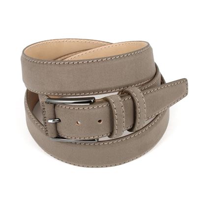 Picture of Nut Alcantara Belt - Double Loops - 3,5 cm. wide