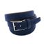 Picture of Blue Alcantara Belt - 3,5 cm. wide