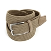Picture of Dove Brown Braided Belt - 3,5 cm. wide