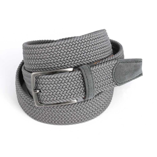 Picture of Grey Braided Belt - 3,5 cm. wide