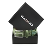Picture of Green Vintage Shaped Calf Leather Belt