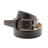 Picture of Dark Brown Nappa Soft Calf Leather Belt - 3,5 cm. wide